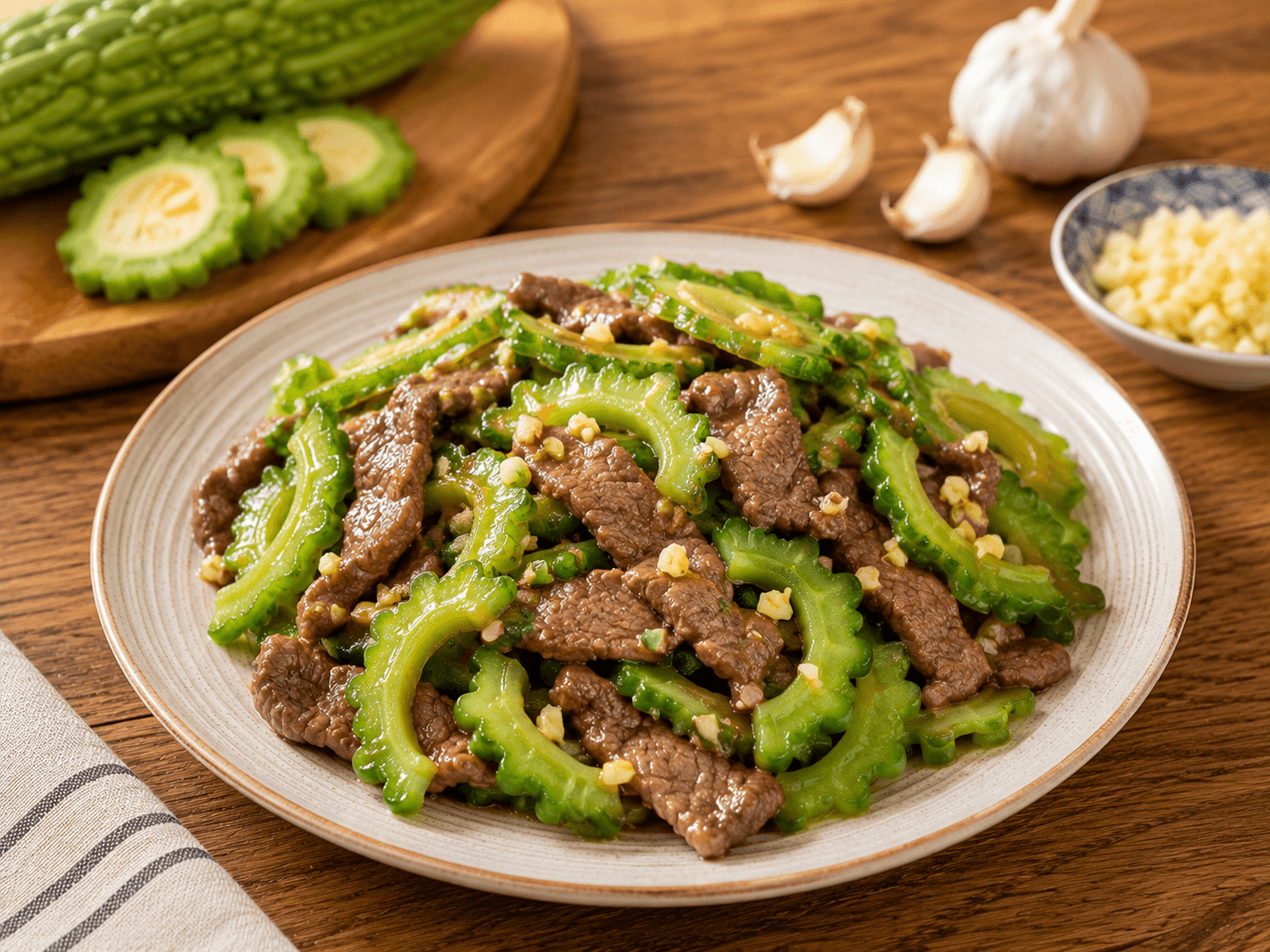 涼瓜炒牛肉
