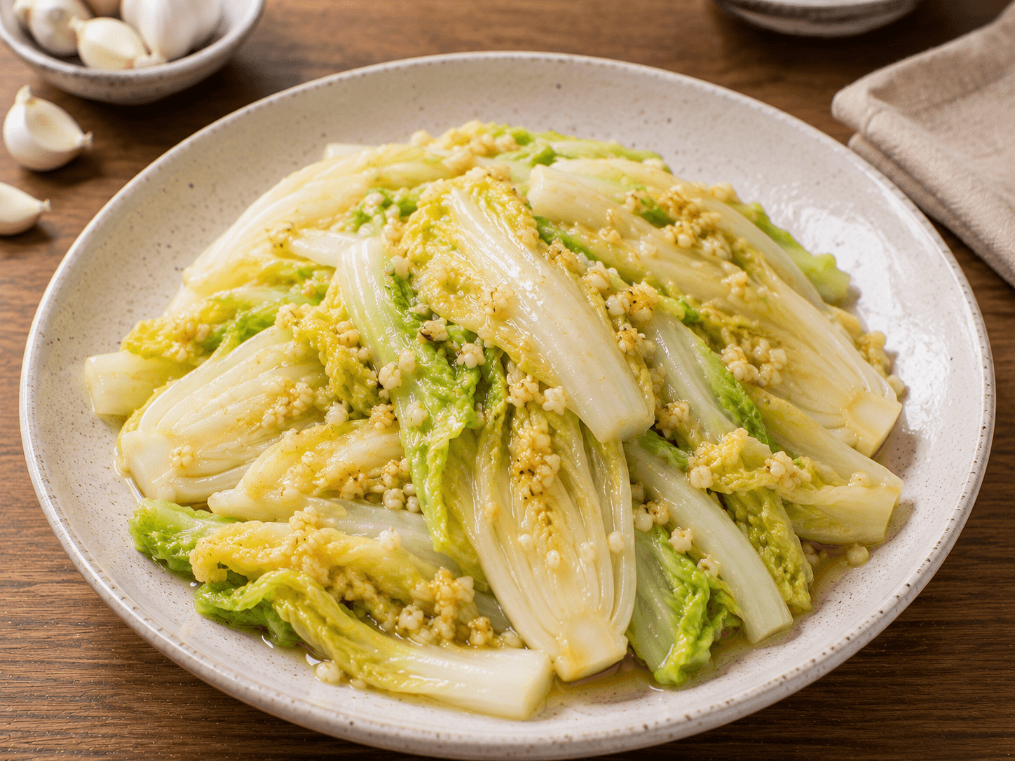 蒜蓉娃娃菜