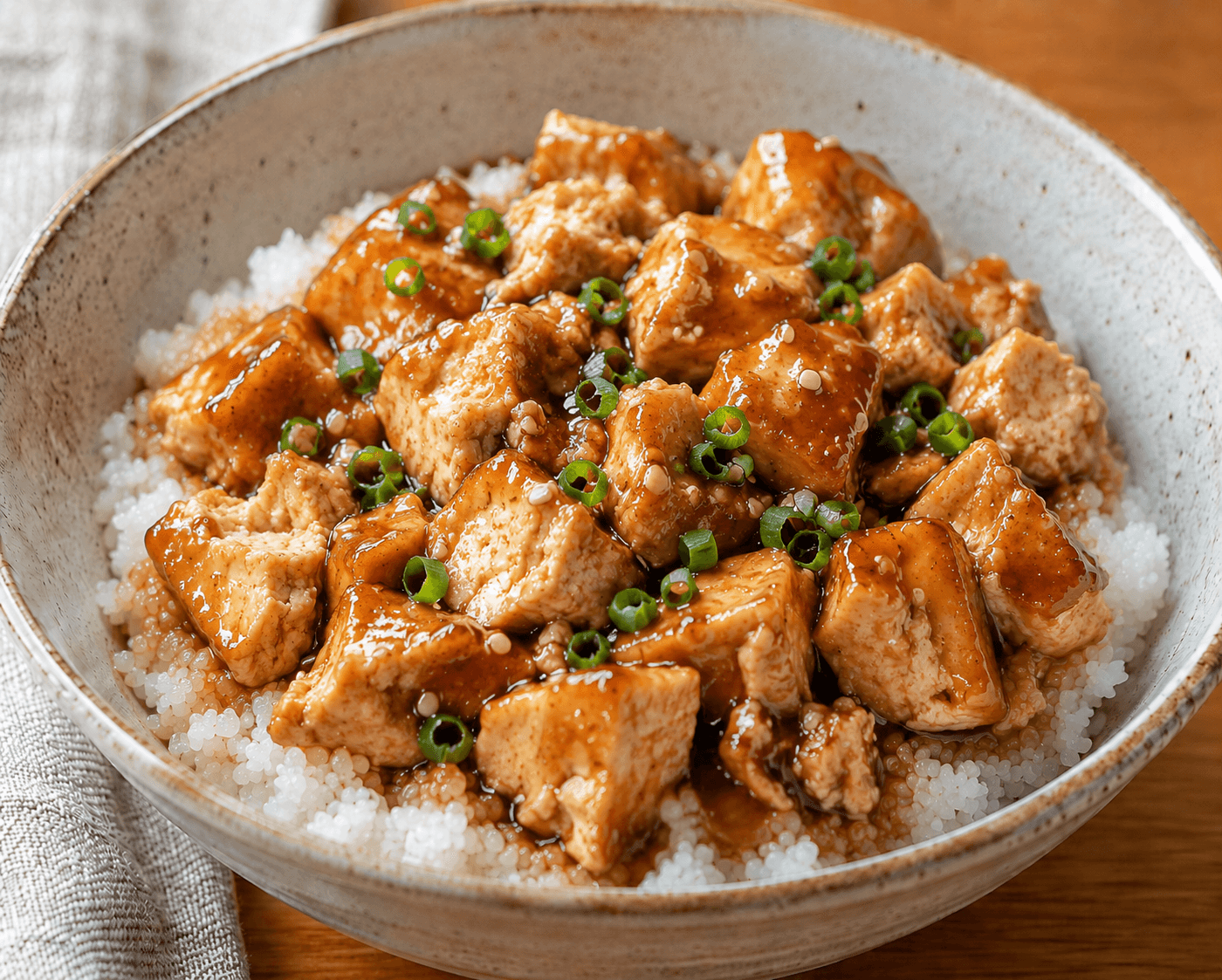照燒豆腐丼